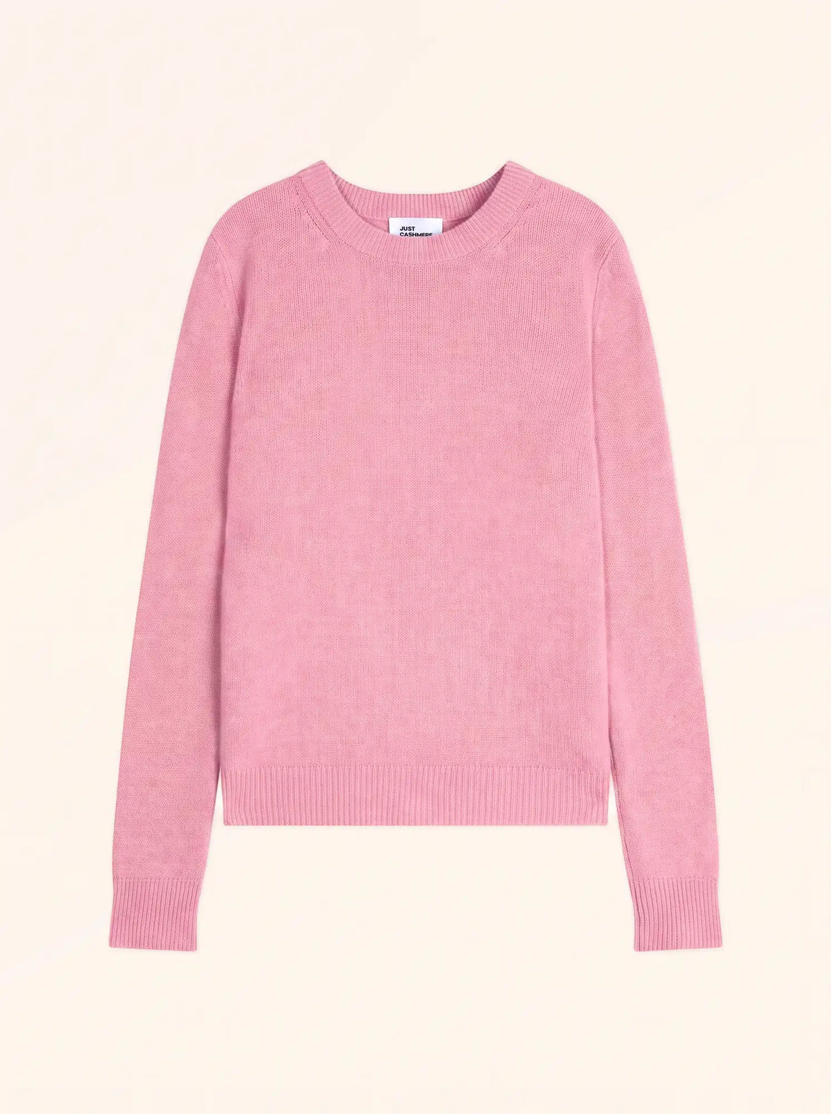 LEXINI Sweater Crew Neck 4 Ply Sugar Pink