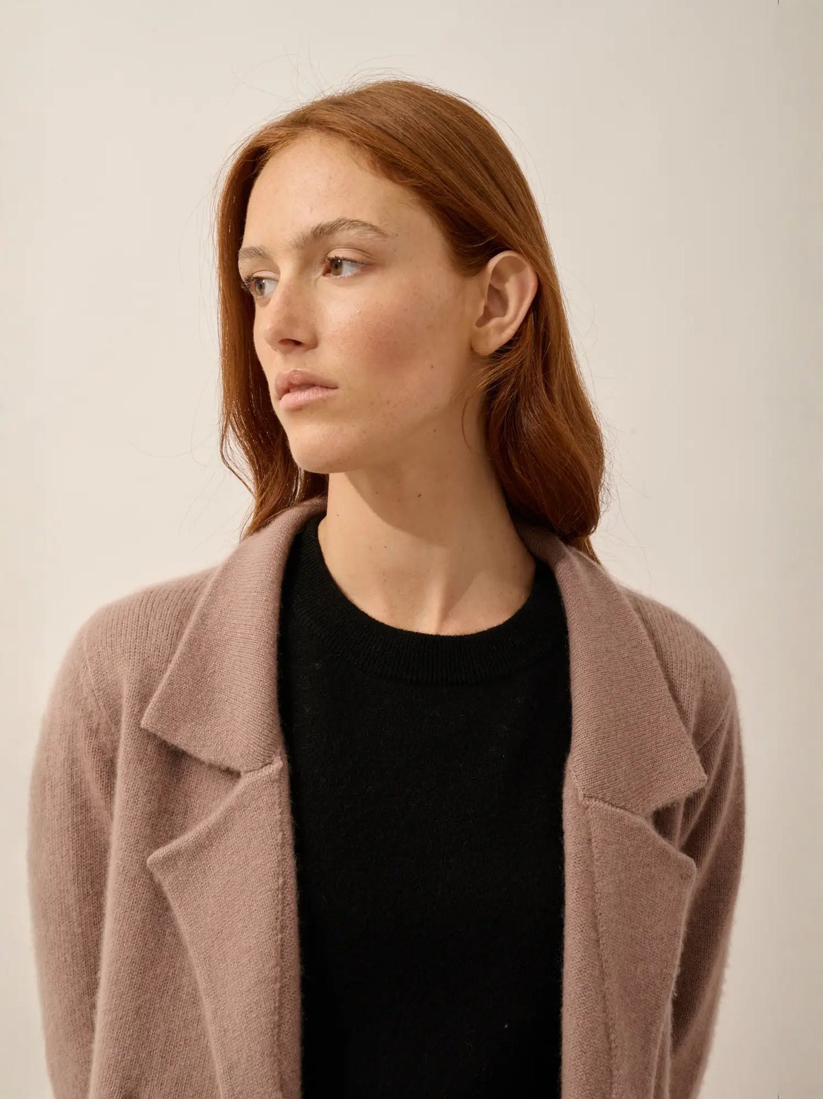 CHLOE Veste Boutonnée Col Tailleur 4 Fils Cuivre
