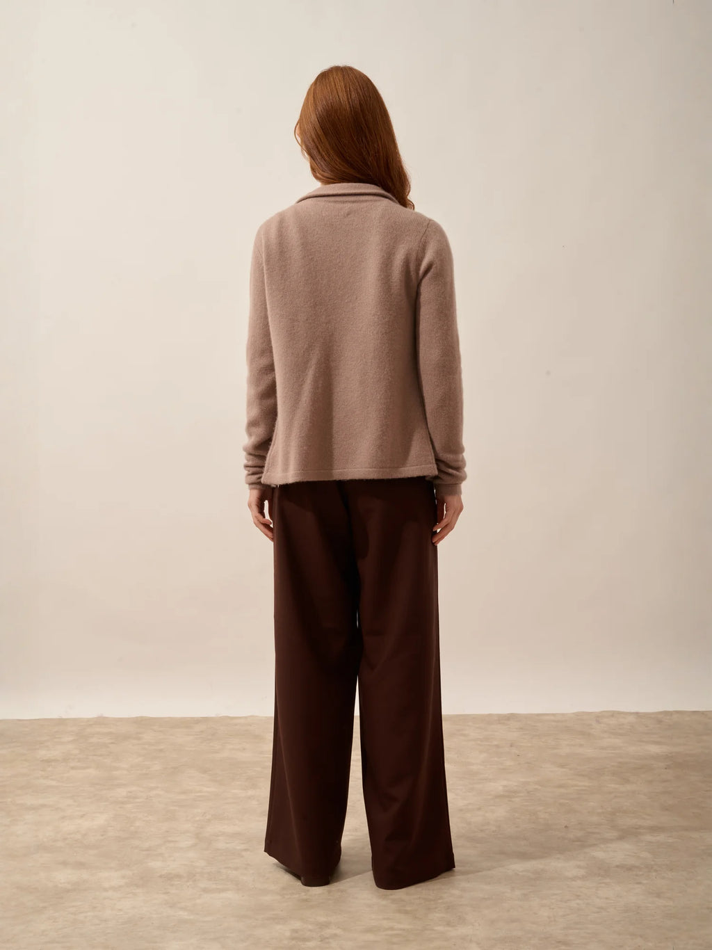 CHLOE Veste Boutonnée Col Tailleur 4 Fils Cuivre