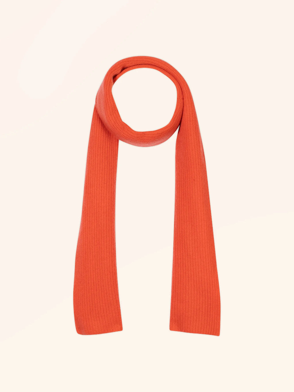 LEA Scarf 4 Ply Orange