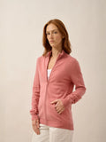 AYR Gilet Zippé Col Montant Pétale
