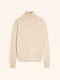 MARIVON Sweater Mock Neck Oat