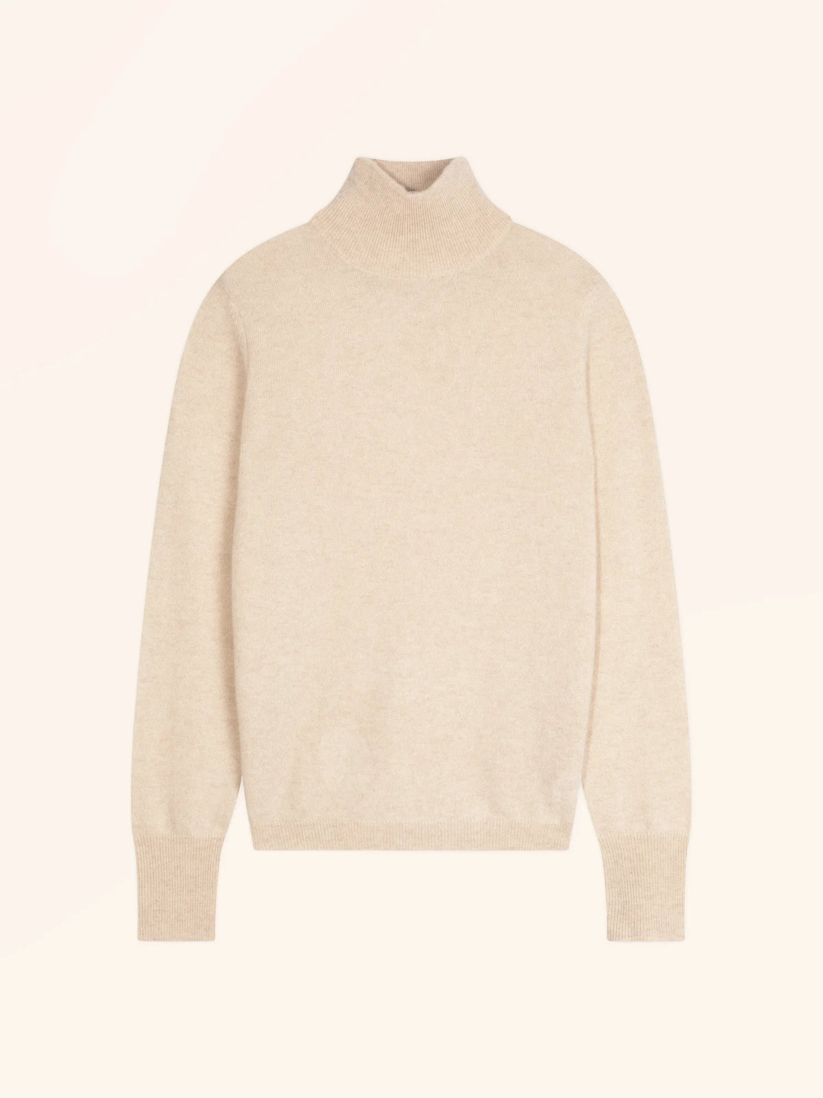 MARIVON Sweater Mock Neck Oat