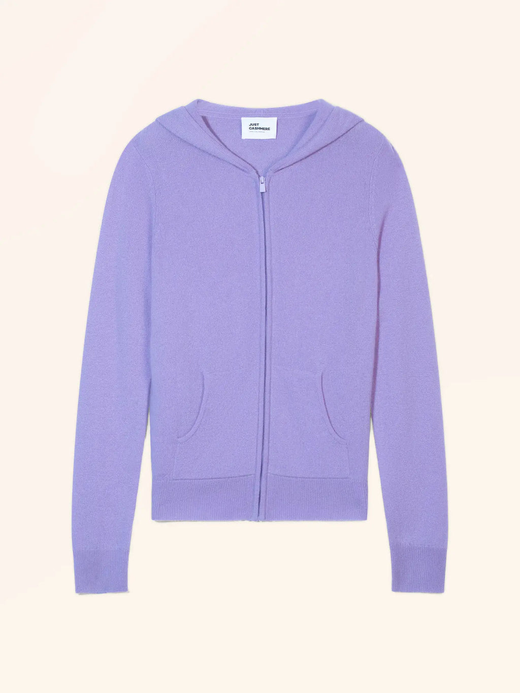 DEBBIE Gilet Zippé Capuche Lavande