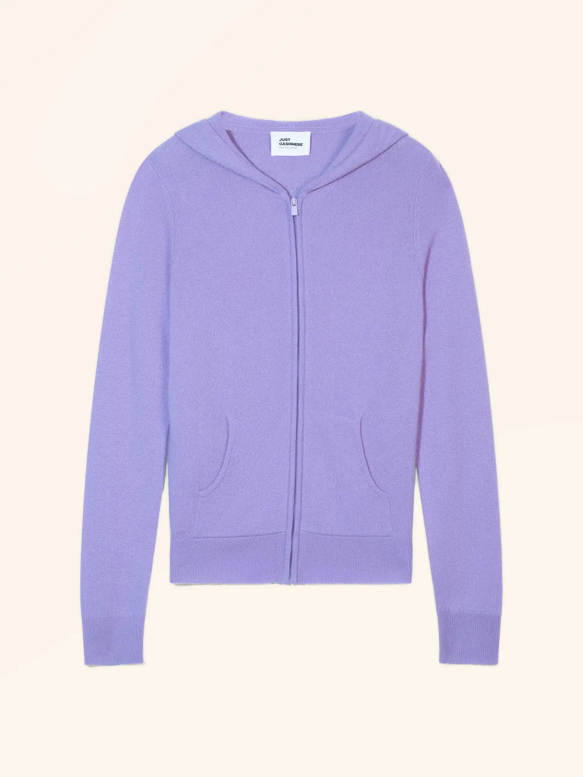 DEBBIE Gilet Zippé Capuche Lavande