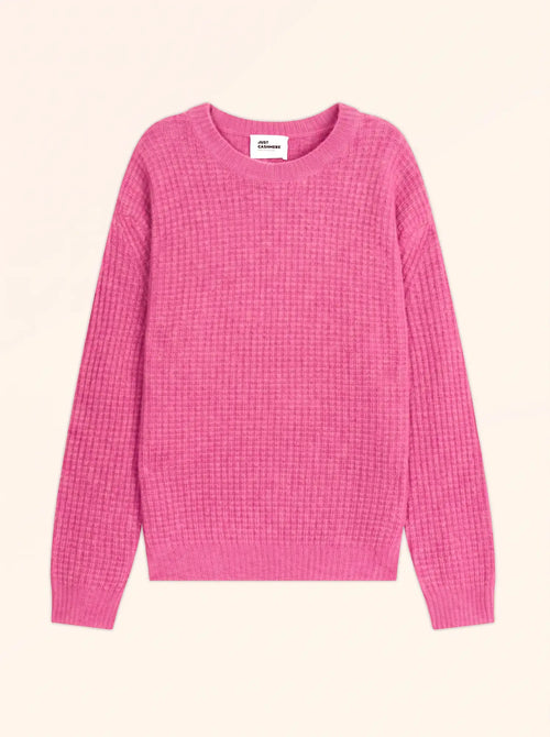 ASSAM Sweater Crew Neck 6 Ply Pink