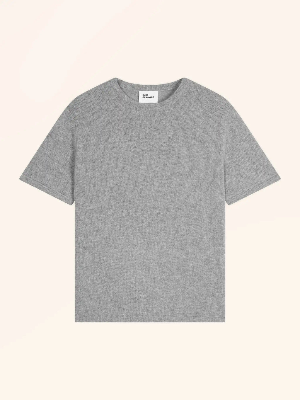 CARLA T-Shirt Crew Neck 4 Ply Heather Cloud