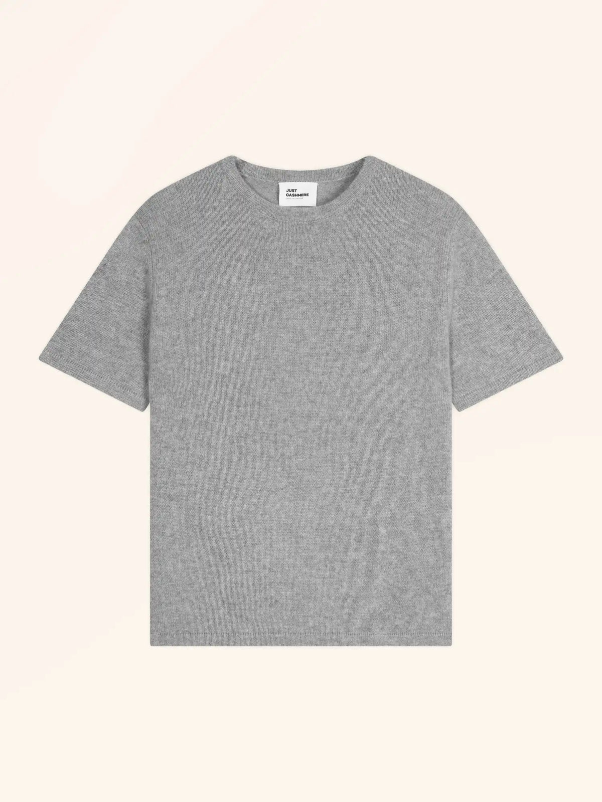 CARLA T-Shirt Crew Neck 4 Ply Heather Cloud