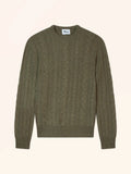 APOLLO pull col rond 4 fils bronze chiné