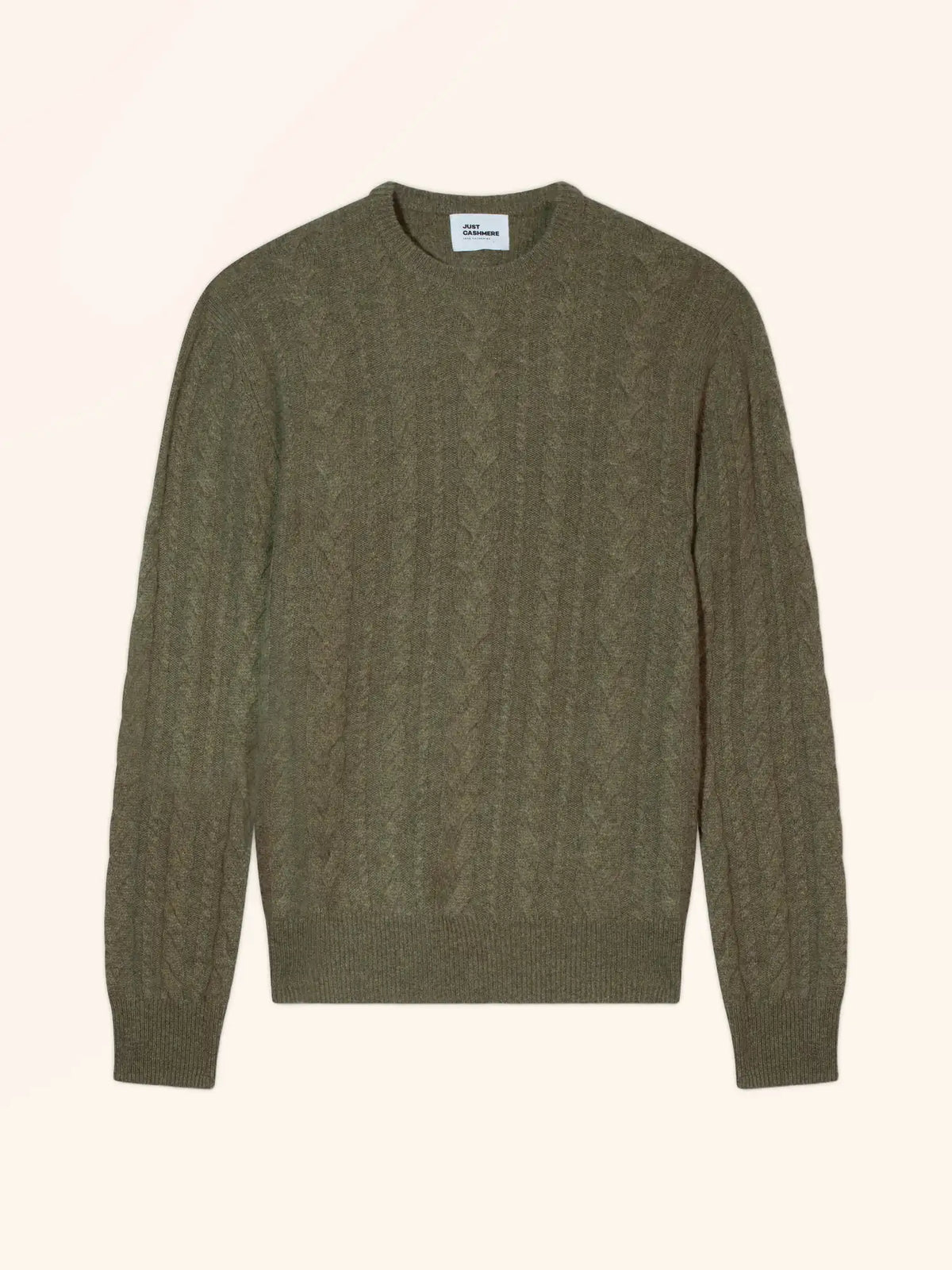 APOLLO pull col rond 4 fils bronze chiné