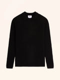 NEMO Sweater Polo Collar Open 4 Ply Black
