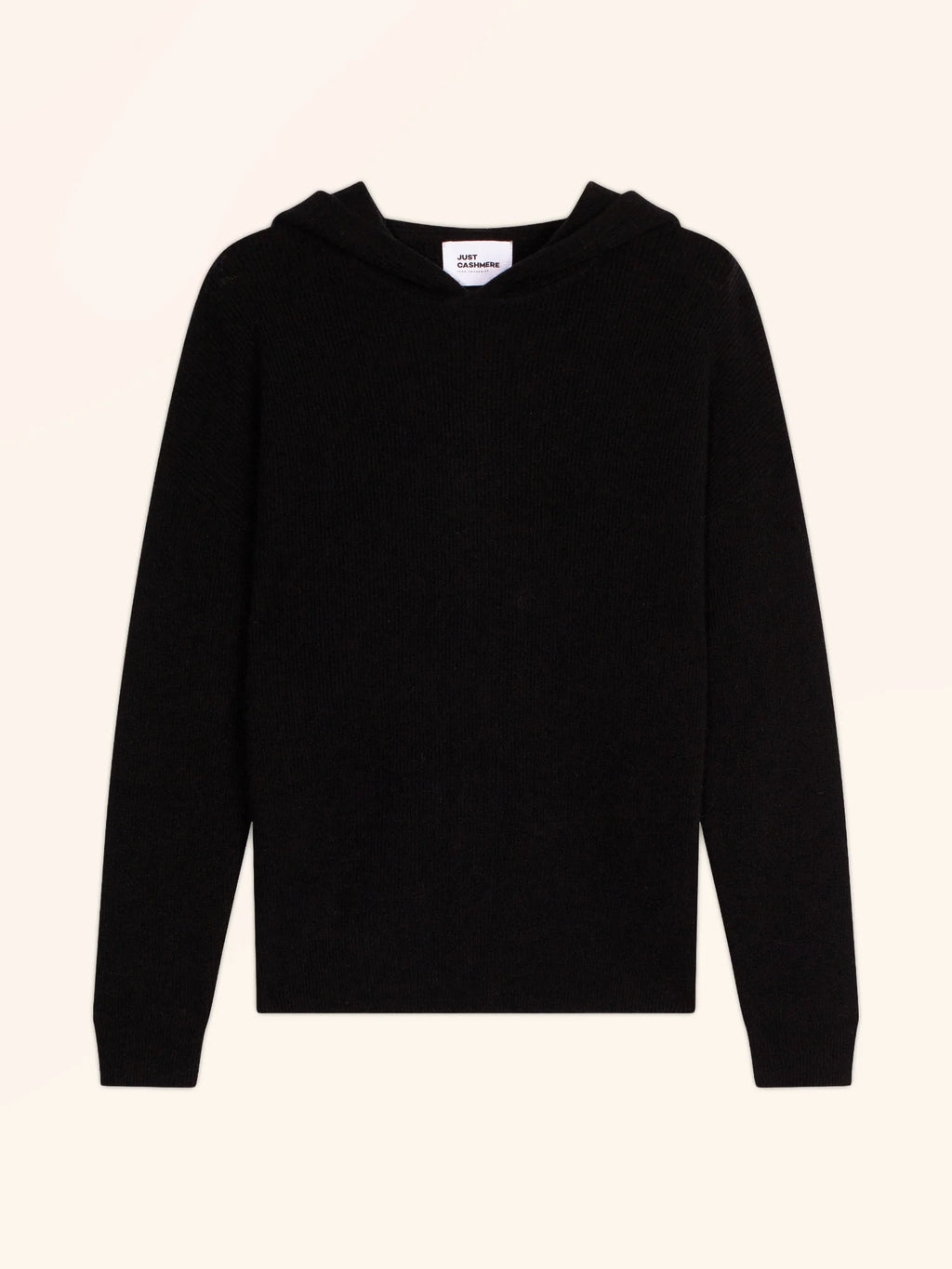BEELE Pull Capuche Noir