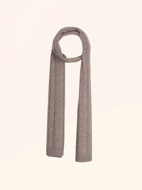 AELITH Écharpe 4 Fils Caribou Chiné