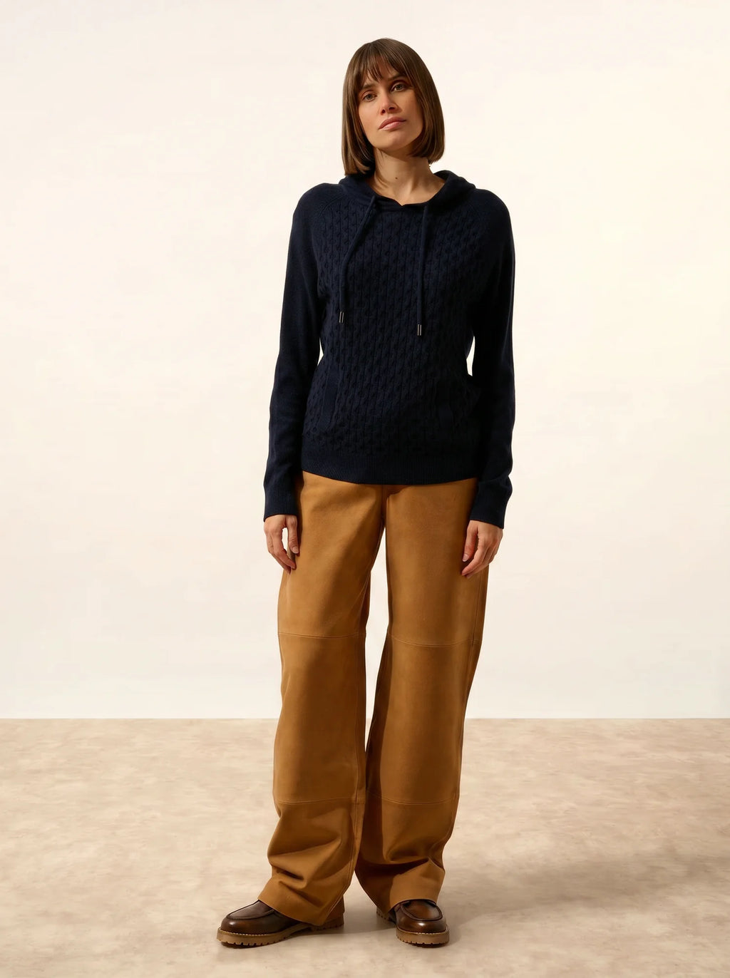 RAWA Sweater Hooded Navy