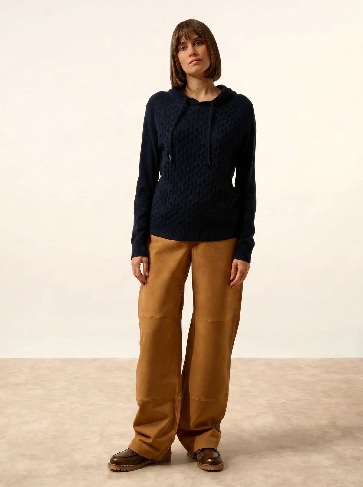 RAWA Sweater Hooded Navy