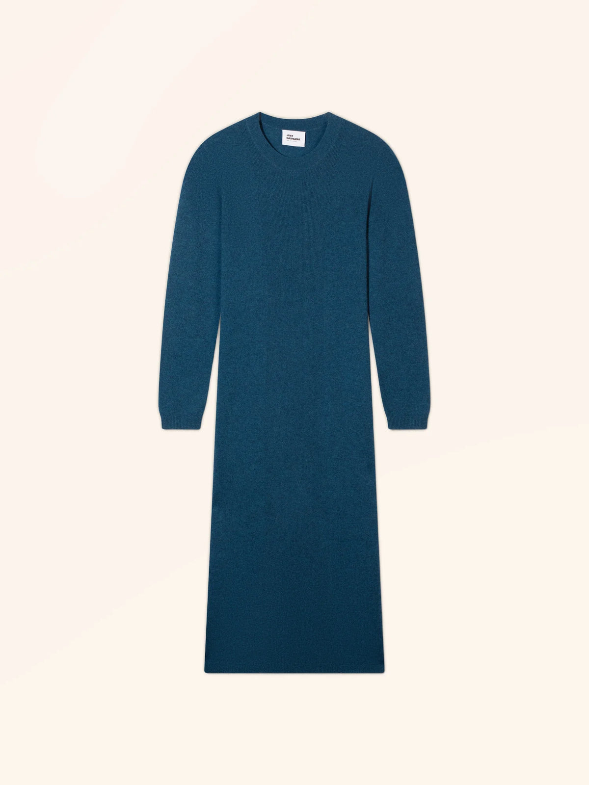 HELENA Kleid Rundhalsausschnitt Atlantik meliert