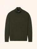 COBUZ Sweater Turtleneck 4 Ply Khaki