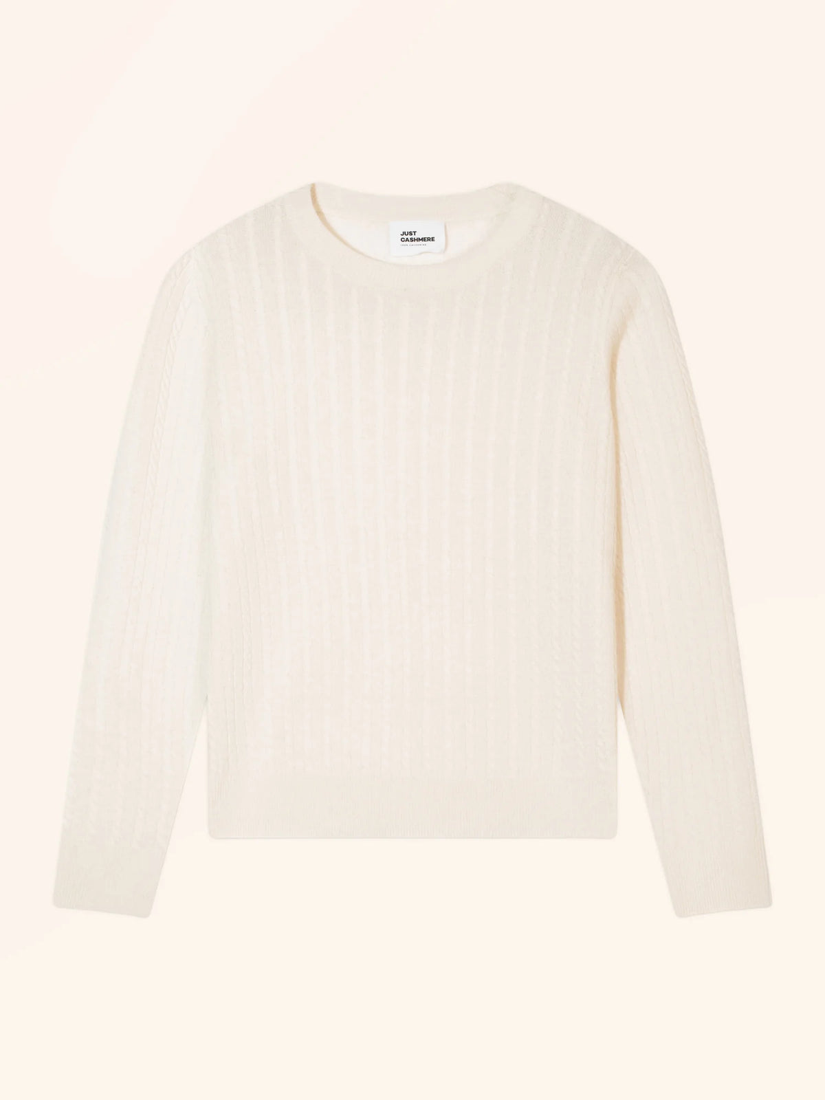 JESSICA Pullover Rundhalsausschnitt Elfenbein
