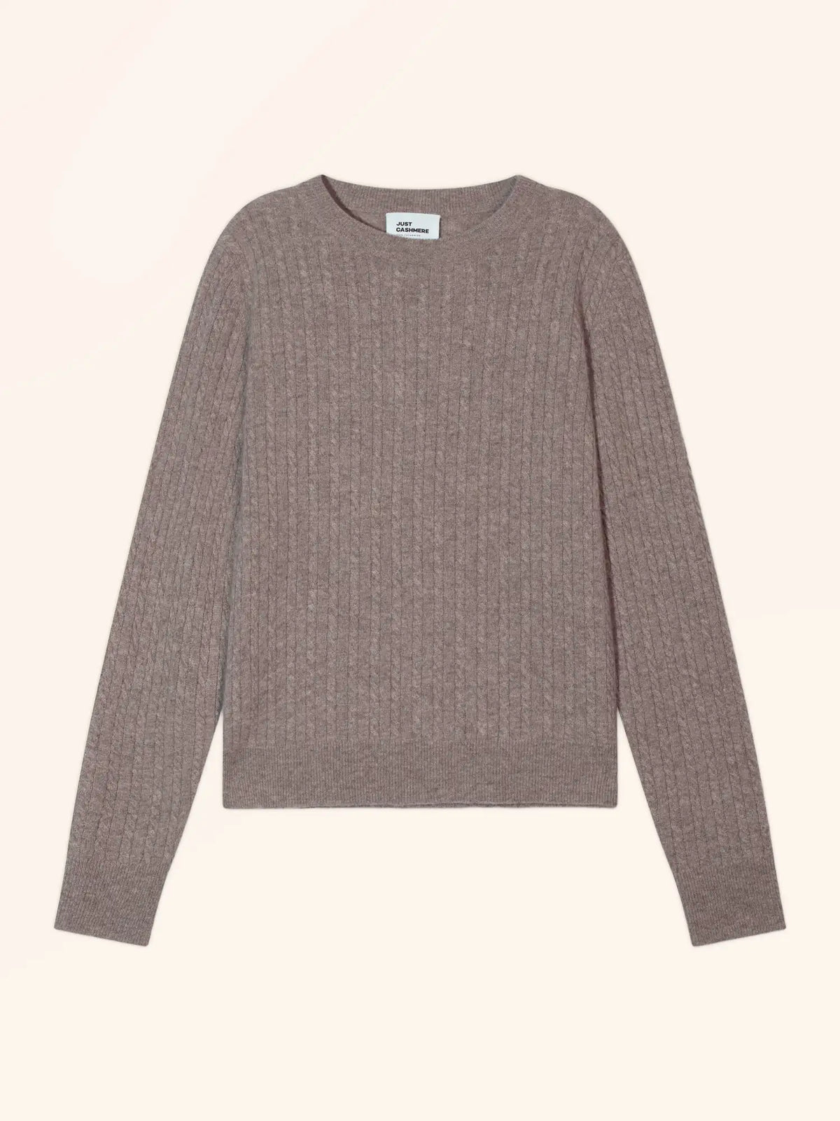 JESSICA Pull Col Rond Caribou Chiné