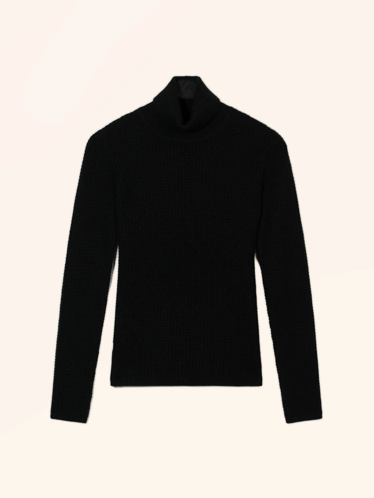KATE Sweater Turtleneck 4 Ply Black
