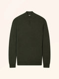 OMAR Sweater Trucker Neck Heather Khaki