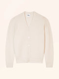RYAN Cardigan V-Neck 6 Ply Ivory