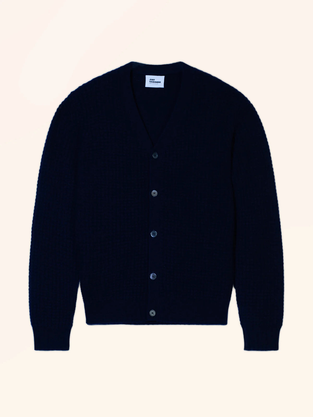 RYAN Strickjacke V-Ausschnitt 6-fädig Marineblau