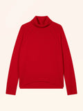 MOANA Sweater Turtleneck 4 Ply Red