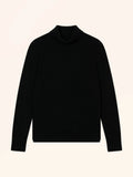 MOANA Sweater Turtleneck 4 Ply Black