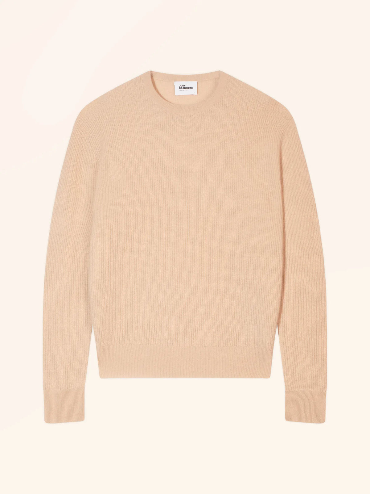 WILLEM Pullover Rundhalsausschnitt Beige