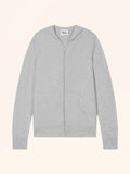 TINA Vest Zipped Hooded Heather Glacier