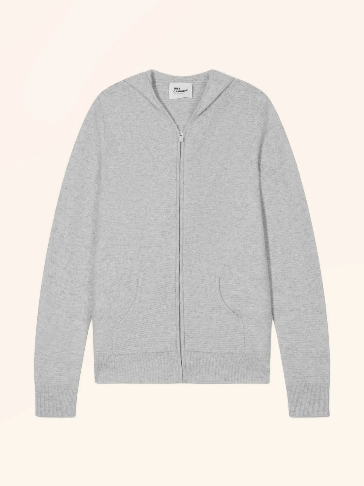TINA Vest Zipped Hooded Heather Glacier