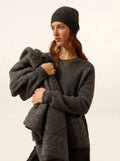 FLAVIA Beanie 6 Ply Heather Carbon