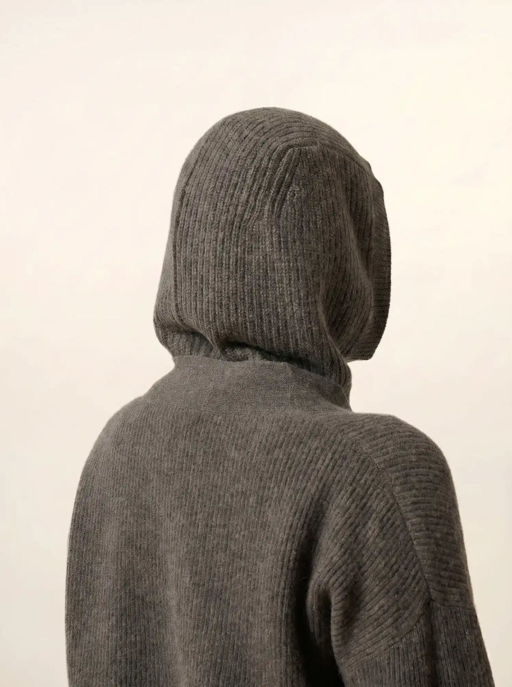 EVELINE Cagoule 4 Fils Anthracite Chiné