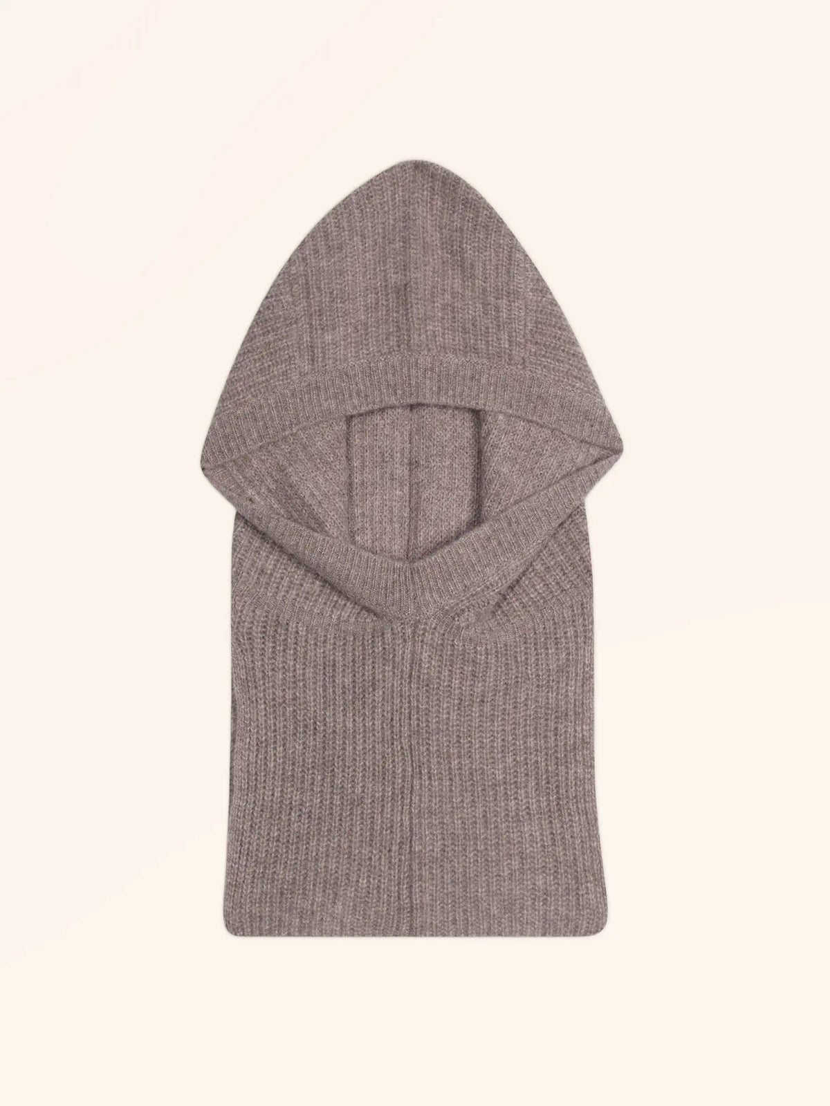 EVELINE Balaclava 4 Ply Heather Caribou