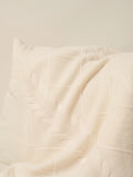 ANWEN Plaid 6 Fils Neige