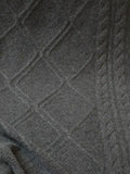 ANWEN Plaid 6 Fils Anthracite Chiné