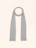 MARTE Scarf 4 Ply Heather Cloud