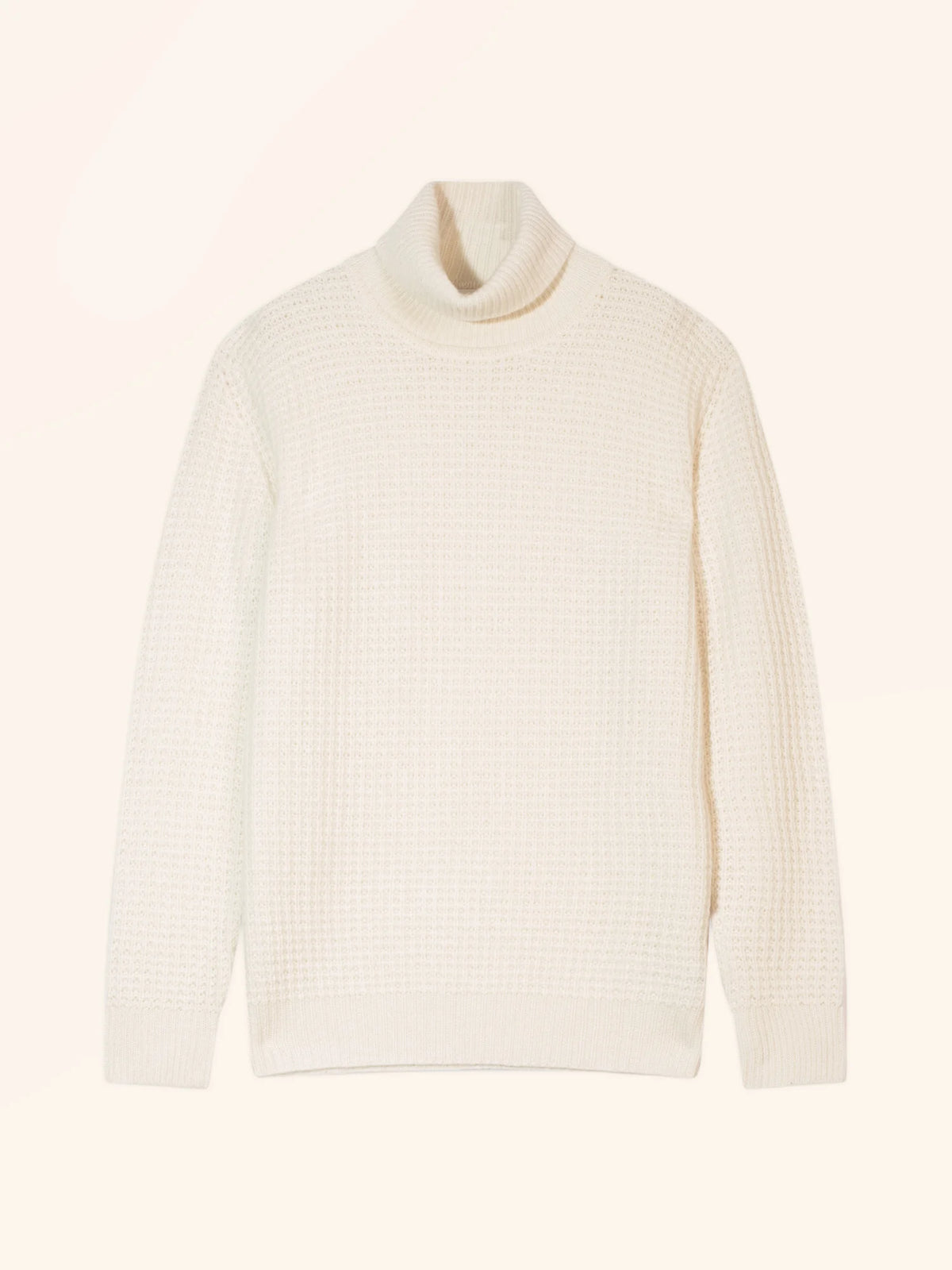 CERES Pullover Rollkragen 6-fädig Elfenbein