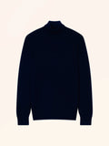 PLUTÓN Sweater Turtleneck 4 Ply Navy
