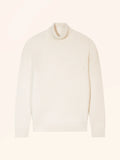 PLUTÓN Pullover Rollkragen 4-fädig Elfenbein