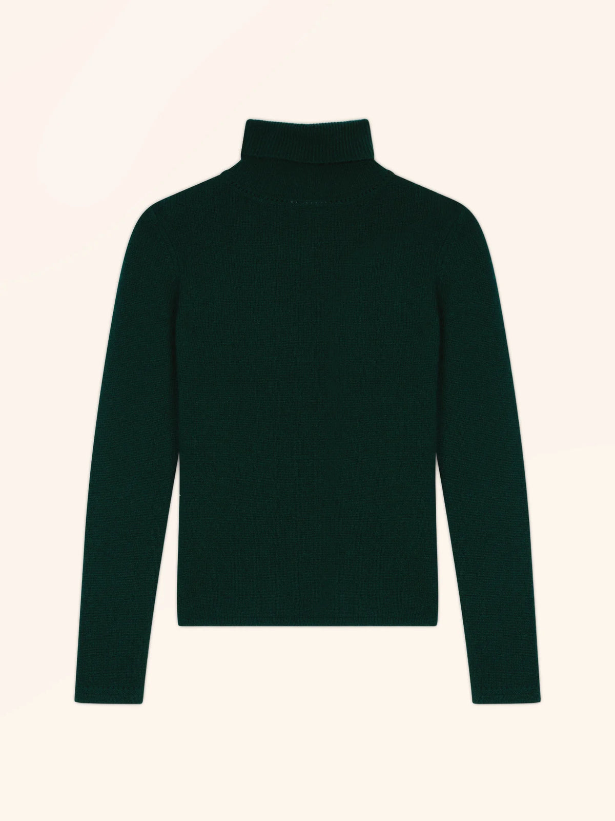 MORFEO Pullover Rollkragen 4-fädig Zypressengrün