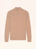 NEPTUNO Sweater Trucker Neck Heather Camel