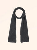 JUNO Scarf 4 Ply Heather Charcoal
