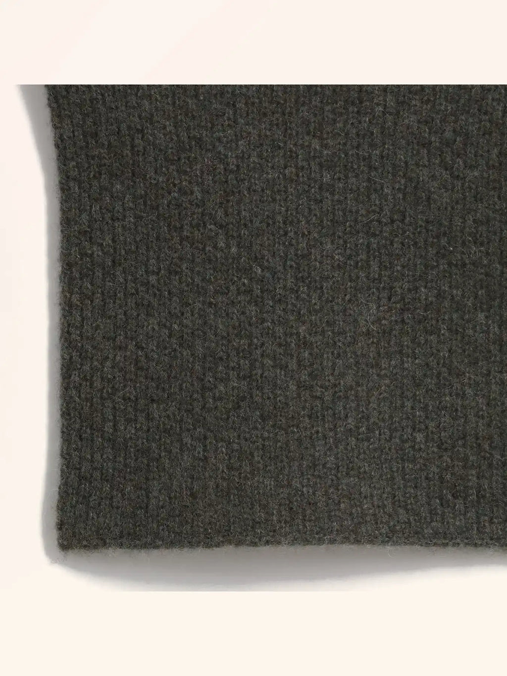 KHENTII Neck Warmer 4 Ply Heather Khaki