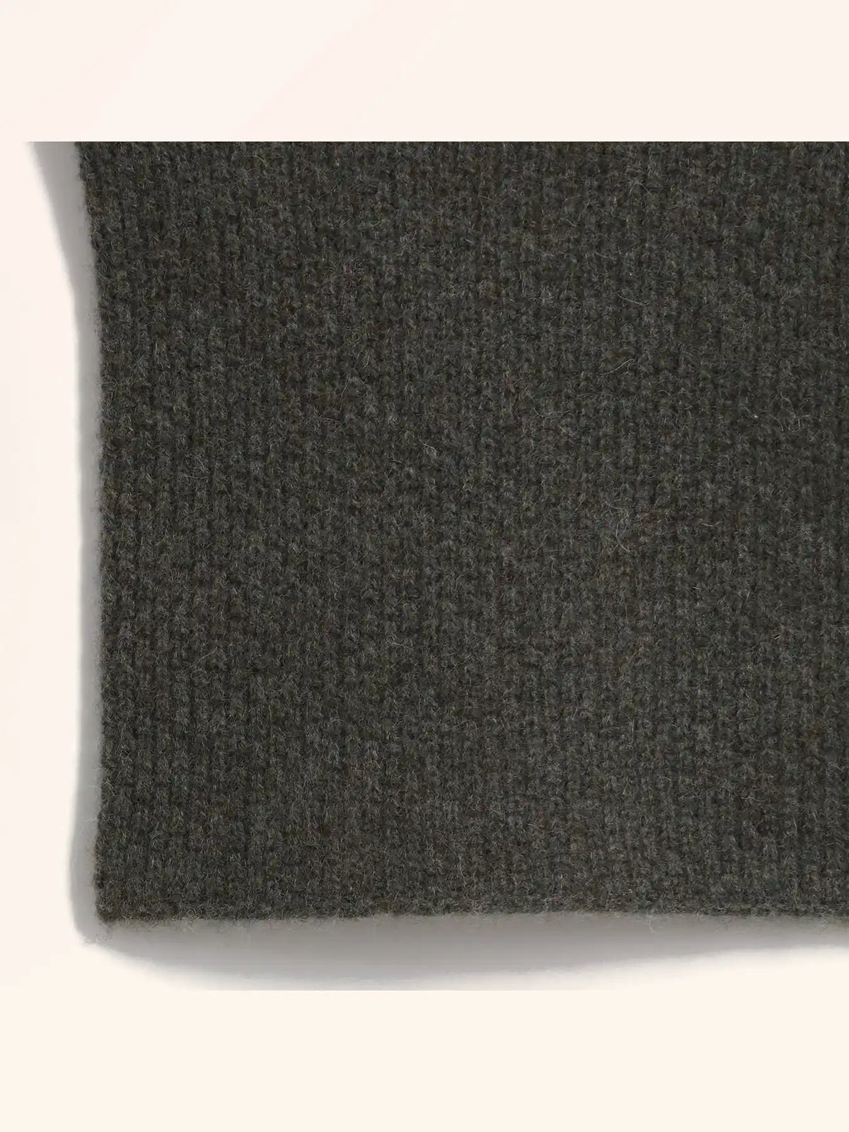 KHENTII Neck Warmer 4 Ply Heather Khaki