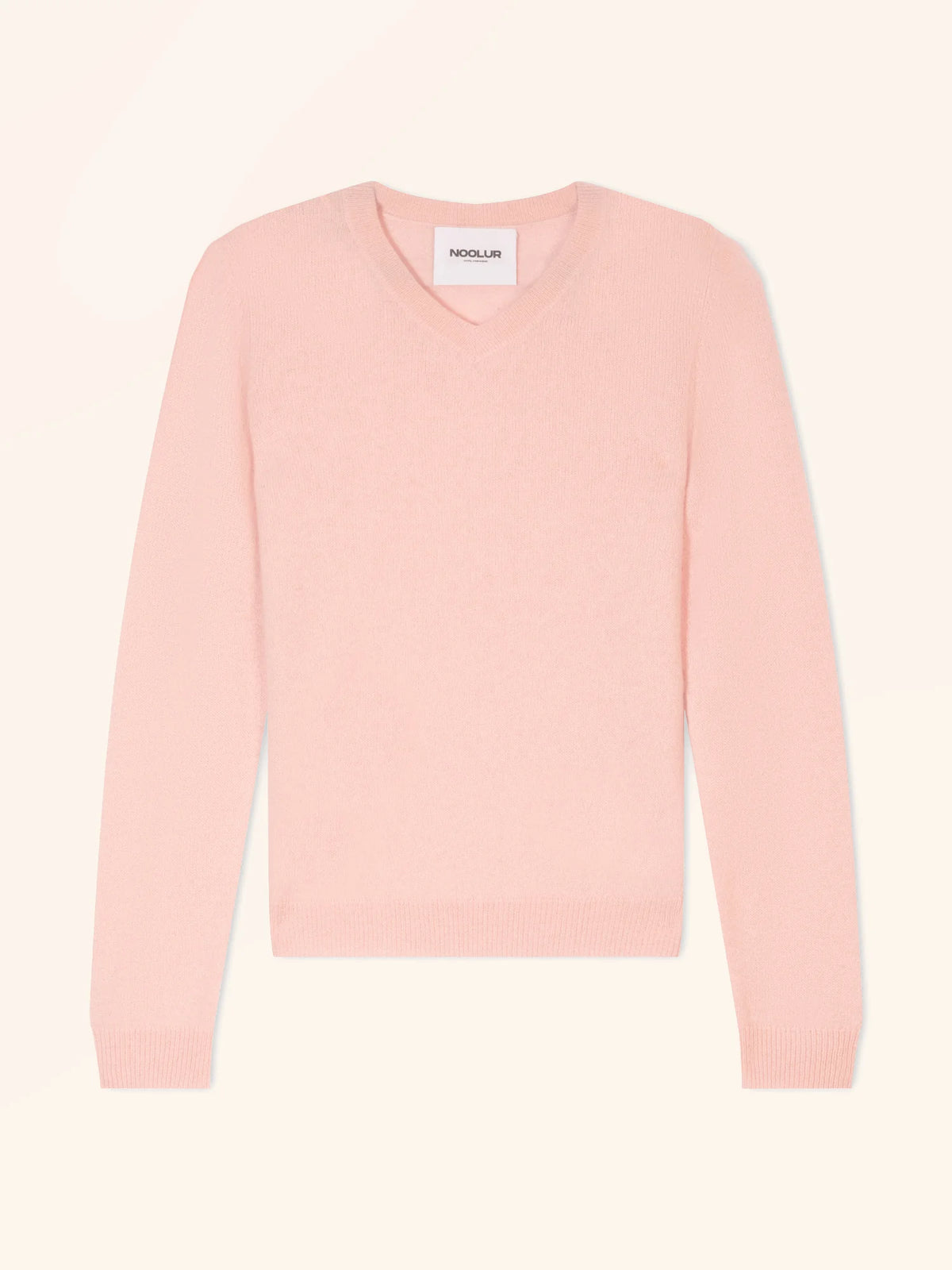 BARUUN Sweater V-Neck Ballet Pink