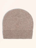 CHOIR Bonnet Taupe Clair Chiné