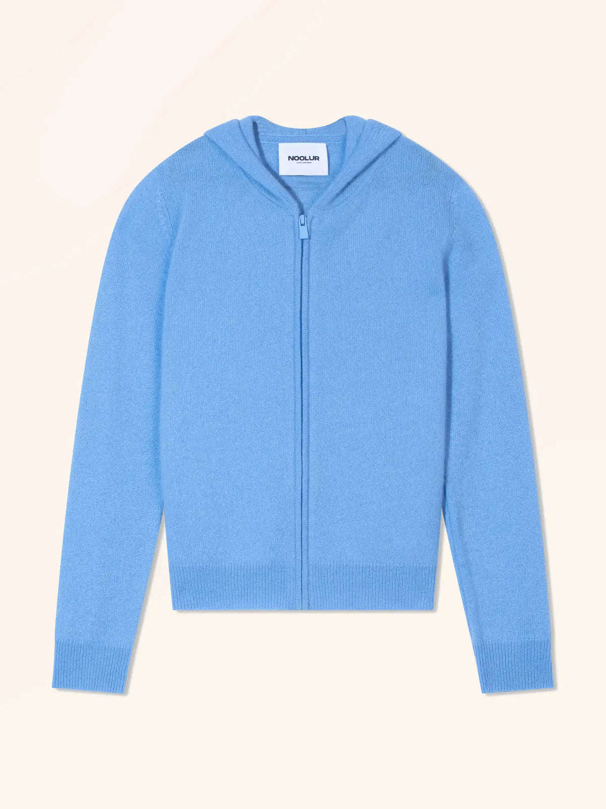 SELENGE Gilet Zippé Capuche Bleu Bébé