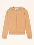 SELENGE Gilet Zippé Capuche Sahara